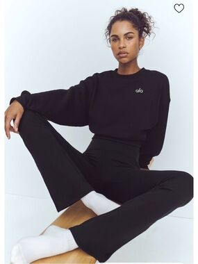 ALO Airbrush high-waist 7/8 bootcut legging